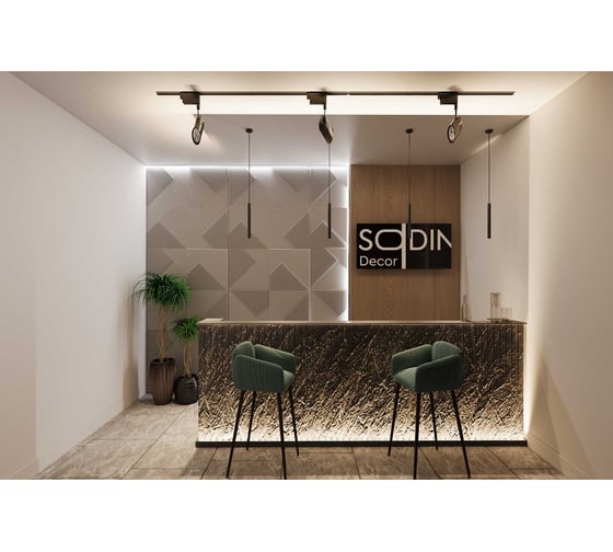 3D стеновая панель ПВХ SODIN decor SD168