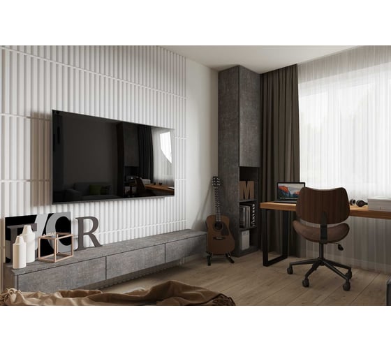 3D стеновая панель ПВХ SODIN decor SD167