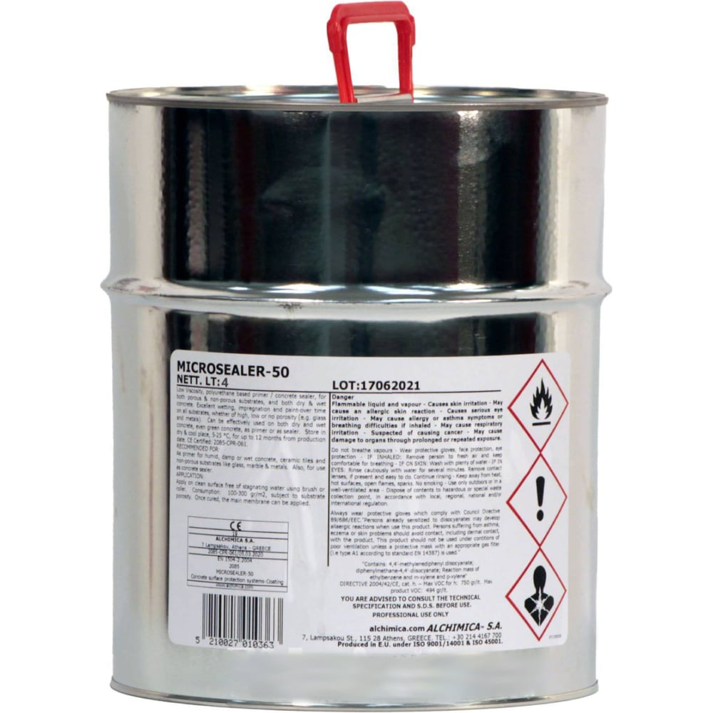 Однокомпонентная полиуретановая грунтовка ГИПЕРДЕСМО MICROSEALER - 50 ...