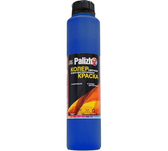 Колеровочная краска Palizh В/Д №518 синий 0,75 л 11605847