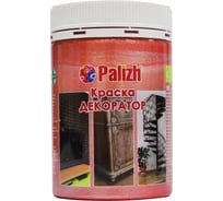 Акриловая краска-колер Palizh №155 красный коралл, 0,25 кг 11605829