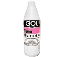 Акриловая грунтовка глубокого проникновения Palizh GOL expert 112, ПЭТ 1 л 11605739