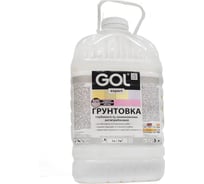 Акриловая антигрибковая грунтовка глубокого проникновения Palizh GOL канистра 10 л 11605970