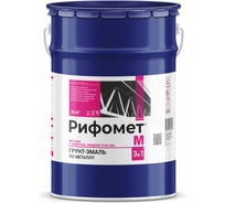 Грунт-эмаль по ржавчине РИФОМЕТ -М RAL 1021 25 кг 108426