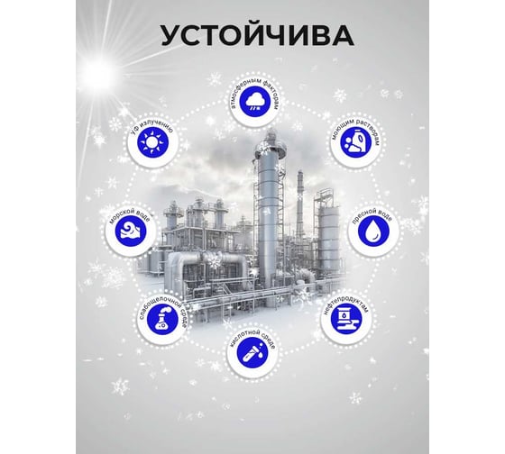 Грунт-эмаль по ржавчине РИФОМЕТ -Зима RAL 3020 10 кг 108864