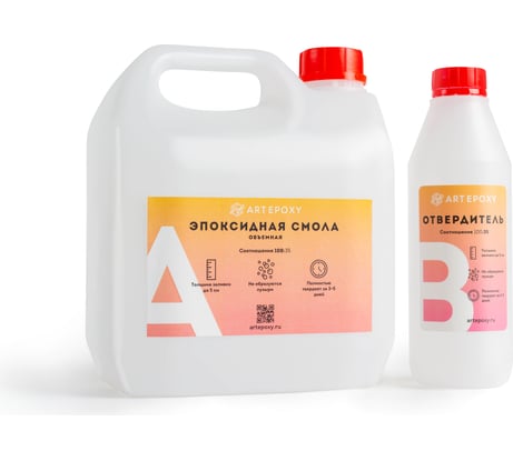 Эпоксидная смола объемная ArtEpoxy 3кг Crystal ВИ-21614