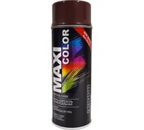 Эмаль-аэрозоль MAXI COLOR коричнево-шоколадная 0,4 л 8017MX