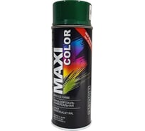 Эмаль-аэрозоль MAXI COLOR болотно-зеленая 0,4 л 6009MX