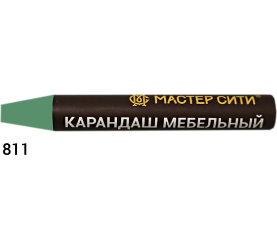 Мебельный карандаш Мастер Сити 811 Степь зеленая U 1863, 6 г 1031-811 1