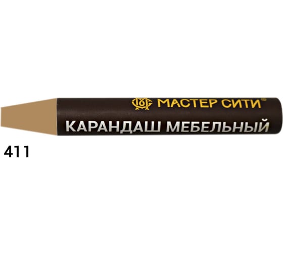 Мебельный карандаш Мастер Сити 411 Вишня академия R 4990, 6 г 1031-411 1