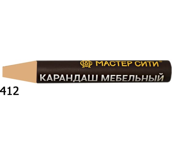 Мебельный карандаш Мастер Сити 412 Вишня оксфорд R 4968, 6 г 1031-412 1