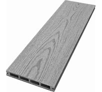 Террасная доска Некст 4 м. Экодекинг, цвет Серый, 4687205730688