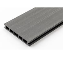 Террасная доска Экодекинг МПК Гранд 3 м, цвет Серый 4687205730602