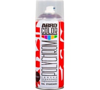 Краска акриловая аэрозольная ABRO POLYCHROM RAL 8017 шоколадно-коричневый COLOR SP-RAL-8017