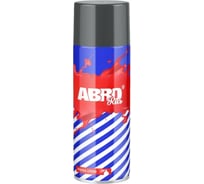 Краска-спрей акриловая ABRO № 96 тёмно-серая (для пластика) RUS SPOP-096-R