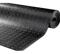 Дорожка автомобильная HIMPT шашки (толщ. 4 мм, шир. 1000 мм, дл. 5 м, вес 28.5 кг) 00-00006789