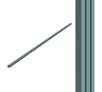 Торцевые планки Wood App Сумеречный голубой, 2780x27x22 мм 04-15-2780