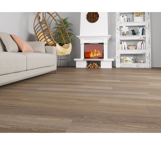 Кварц-виниловая плитка Fast Floor SPC COUNTRY Дуб Ошевенски FST 110