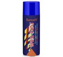 Алкидная аэрозольная краска BARTON'S Spray Paint СИНЯЯ глянец RAL 5010, 520мл BR190