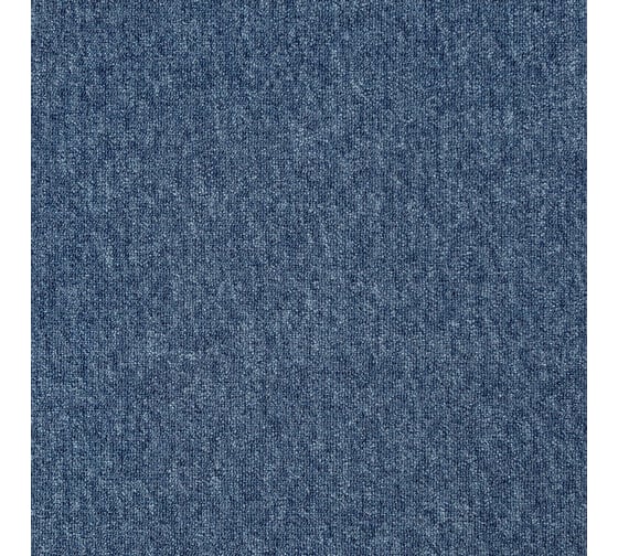 Плитка ковровая BONKEEL Space Blue, 50x50, 5 м2 в упаковке, 100% PP S 619318