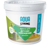 Краска акриловая для детских учреждений Aquastrong моющаяся, 4,5 кг 4607130865750