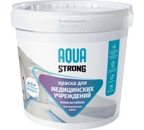 Краска акриловая для медицинских учреждений Aquastrong износостойкая, 3,5 кг 4607130865729