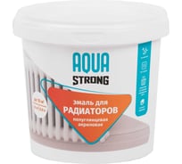 Эмаль акриловая Aquastrong для радиаторов отопления, 0,35 кг 4607130863541