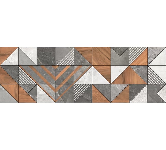 Плитка настенная Delacora Kioto Triangle 300x900x10.5 мм, 5 шт в упаковке WT93KIT55