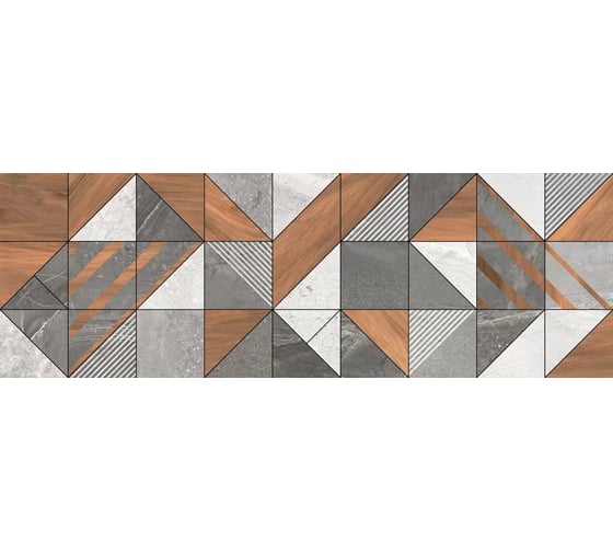Плитка настенная Delacora Kioto Triangle 300x900x10.5 мм, 5 шт в упаковке WT93KIT55