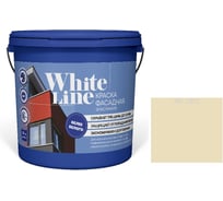 Краска ВД эластичная White Line RAL 1015 ведро 0,9 л, 1,3 кг 4690417115020