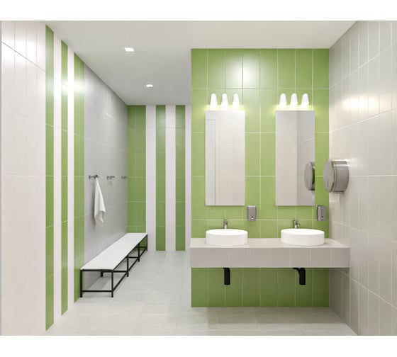 Плитка напольная Kerabud  42x42 см, палитра светла, 7 шт. в упаковке 00-00003439