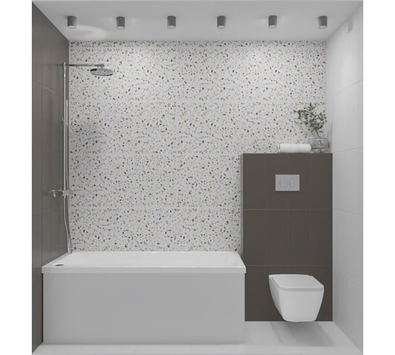 Плитка Azori Ceramica 20.1x50.5 см, COLORMIX TERRAZZO 16 шт. в упаковке 00-00108720