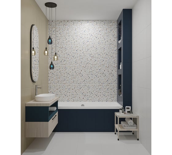 Плитка Azori Ceramica 20.1x50.5 см, COLORMIX TERRAZZO 16 шт. в упаковке 00-00108720