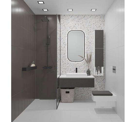 Плитка Azori Ceramica 20.1x50.5 см, COLORMIX TERRAZZO 16 шт. в упаковке 00-00108720