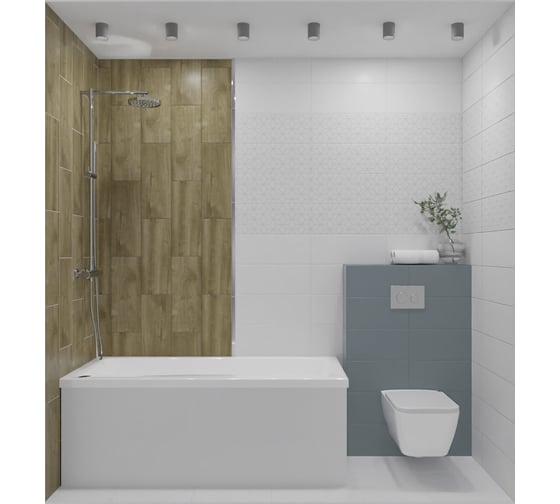 Плитка Azori Ceramica 20.1x50.5 см, COLORMIX WOOD 16 шт. в упаковке 00-00108718