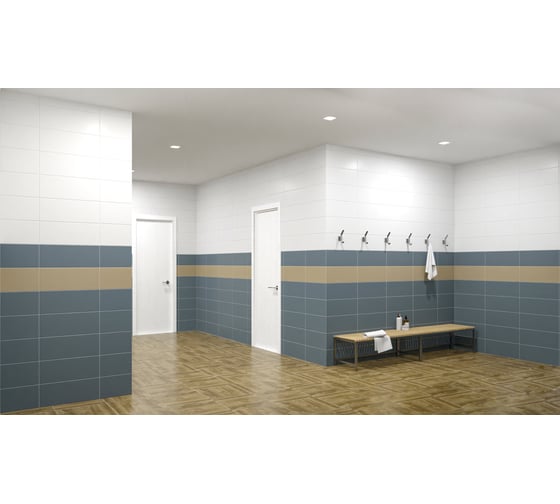 Плитка напольная Azori Ceramica 42x42 см, COLORMIX WOOD 7 шт. в упаковке 00-00109111