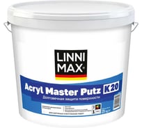 Штукатурка декоративная акриловая для внутренних и наружных работ LINNIMAX Acryl Optima Putz / Акрил Оптима Путц K20 База 1, 25 кг 948105799