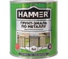 Грунт-эмаль по металлу HAMMER 3в1 б/с шоколадная 2,7 кг ЭК000132856