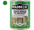 Грунт-эмаль по металлу HAMMER 3в1 б/с зеленая 0,9 кг ЭК000116561 2