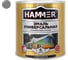 Универсальная эмаль ускоренной сушки HAMMER глянц. серая 2,7 кг ЭК000135042 2