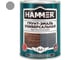 Универсальная грунт-эмаль HAMMER 2в1 б/с, глуб/мат, св.-серая 0,9 кг ЭК000135071 2