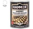 Эмаль по металлу HAMMER КО Kremny RAL 9003 белый 400С 0.8 кг ЭК000138082 2