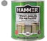 Грунт-эмаль по металлу HAMMER 3в1 б/с св.-серая 2,7 кг ЭК000125868 2