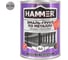 Эмаль-грунт по металлу HAMMER 3в1 АУ п/гл RAL 7004 сигнал. серый 0,9 кг ЭК000133621 2