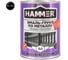Эмаль-грунт по металлу HAMMER 3в1 АУ п/гл RAL 9004 сигнал. черный 0,9 кг ЭК000133625 2
