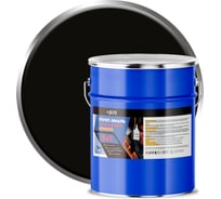 Грунт-эмаль по ржавчине 3 в 1 ABC FARBEN HiJOY термостойкая черный (7 кг) 4300015974