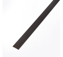 Полоса РУССКИЙ ПРОФИЛЬ 20 мм, 2,7 м, анодированная бронза, матовая, 10 штук 4680427125331