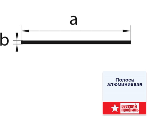 Полоса РУССКИЙ ПРОФИЛЬ 20 мм, 2,7 м, анодированная бронза, матовая, 10 штук 4680427125331