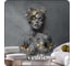 Фотообои 3D на стену Verol флизелиновые Темный барельеф с золотом 300x283 см 385-ФФО-05968 3