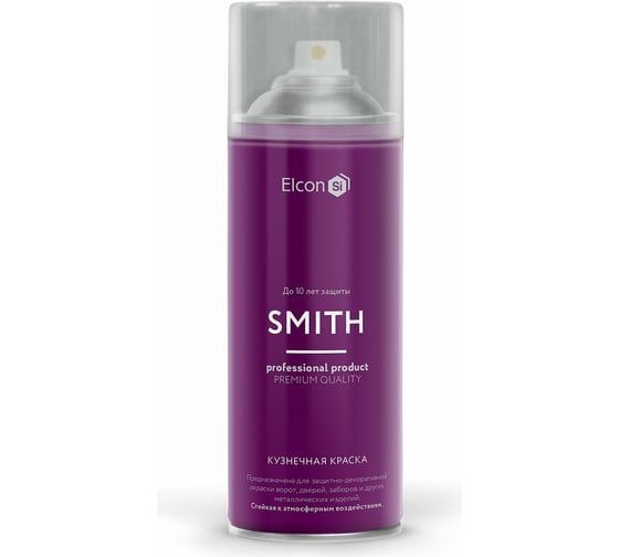Аэрозольная краска Elcon Smith темный шоколад, 520 мл 00-00003714 1
